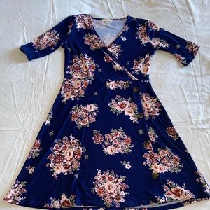 Ultra- Flirt floral dress